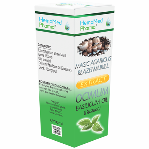 Magic Agaricus Blazei Murill Extract de Busuioc, Hempmed Pharma